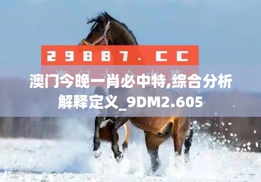 澳门今晚一肖必中特,综合分析解释定义_9DM2.605