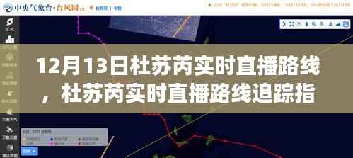 杜苏芮直播追踪指南,掌握观看技巧,不遗漏气象直播