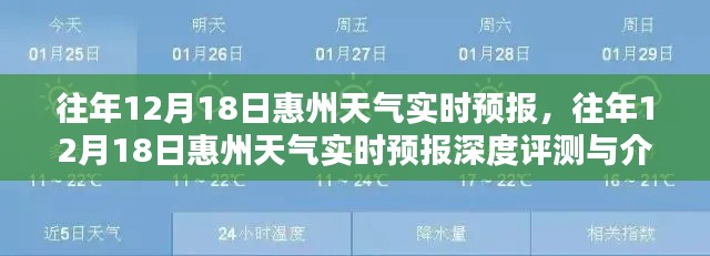 往年12月18日惠州天气实时预报详解与评测