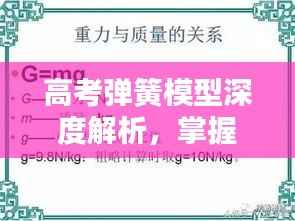 高考弹簧模型深度解析,掌握核心要点,轻松应对考试!