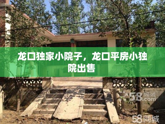 龙口独家小院子,龙口平房小独院出售