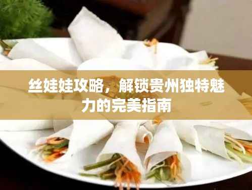 丝娃娃攻略,解锁贵州独特魅力的完美指南