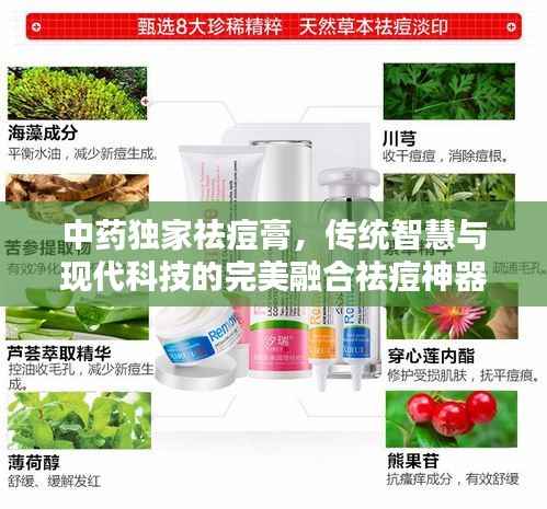 中药独家祛痘膏,传统智慧与现代科技的完美融合祛痘神器!
