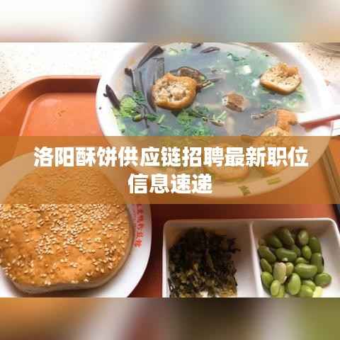 洛阳酥饼供应链招聘最新职位信息速递