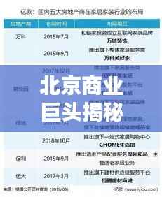 北京商业巨头揭秘，顶级公司排名及财富概览